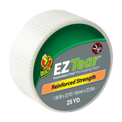 Duck Brand Ez Tear Packing Tape - Non-Transparent, 1.88 In. X 25 Yd.