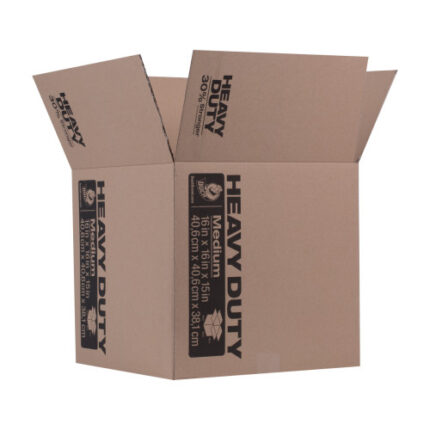 Duck Brand Heavy Duty Kraft Box - Brown, 16 In. X 16 In. X 15 In.