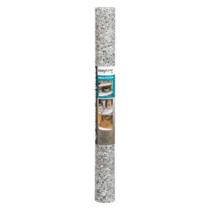 Smooth Top Easyliner Brand Shelf Liner - Grey Granite, 20 In. X 6 Ft.