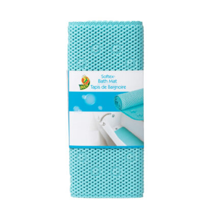 Duck Brand Softex Tub Mat - Blue, 17 In. X 36 In.