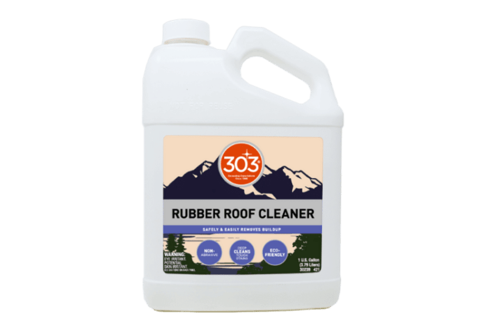 4/128OZ 303 RUBBER ROOF CLEANR - Image 1