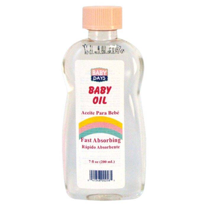 BABY DAYS BABY OIL 7 OZ - Image 1