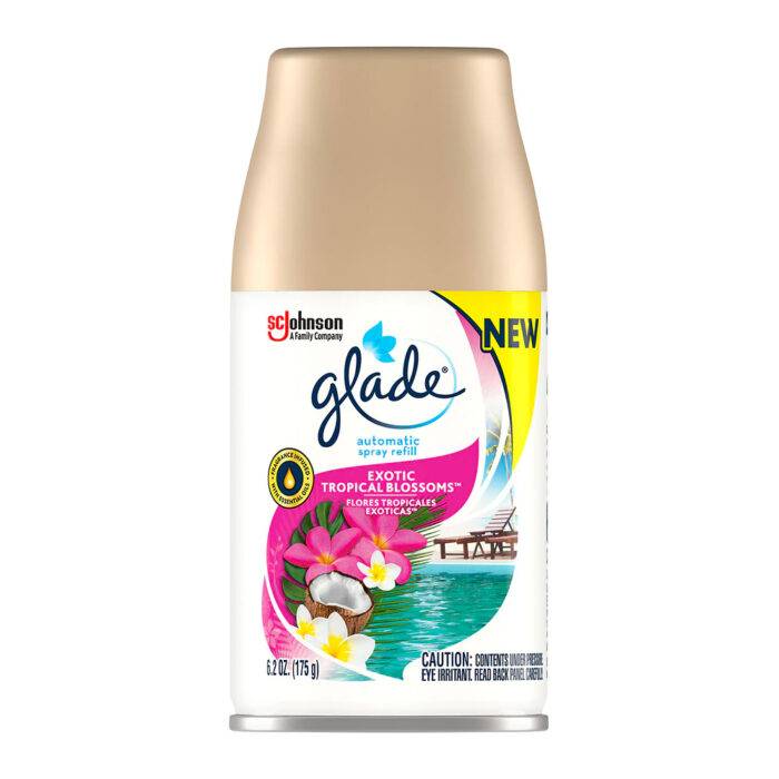 GLADE AIR FRESHENER REFILL 6.2 OZ TROPICAL BLOSSOMS - Image 1
