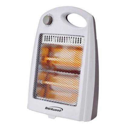QUARTZ RADIANT HEATER 800W WHITE VARIBALE HEAT SETTING