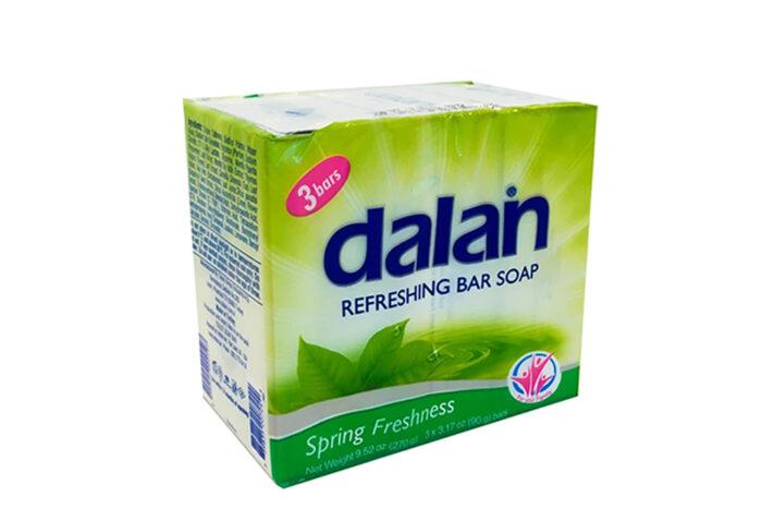 Dalan Bar Soap 3.17 Oz 3 Pk Spring Freshness - Image 1
