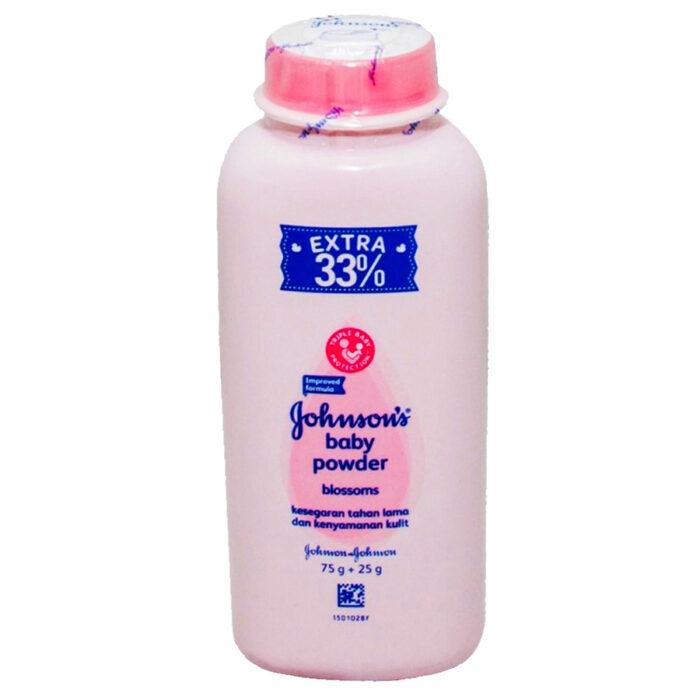 JOHNSON'S BABY POWDER  100 G (75 GM + 25 GM) BLOSSOM - Image 1