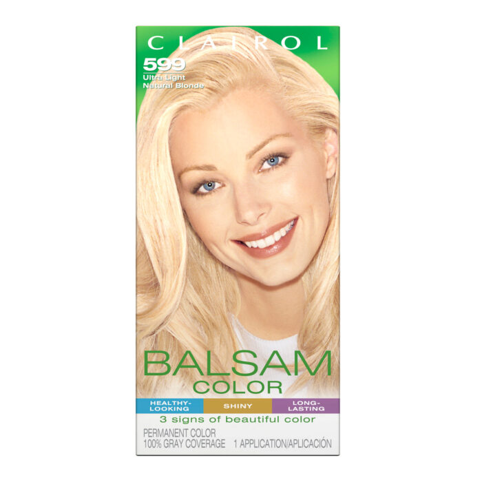 CLAIROL BALSAM HAIR COLOR 1CT NATURAL BLONDE #599 - Image 1