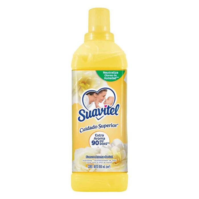 SUAVITEL FABRIC SOFTENER 850 ML AROMA DE SOL (YELLOW) - Image 1
