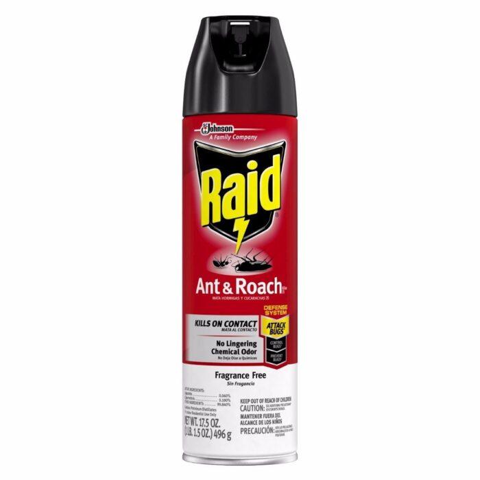RAID ANT & ROACH KILLER 17.5 OZ PINE FOREST FRESH SCENT - Image 1