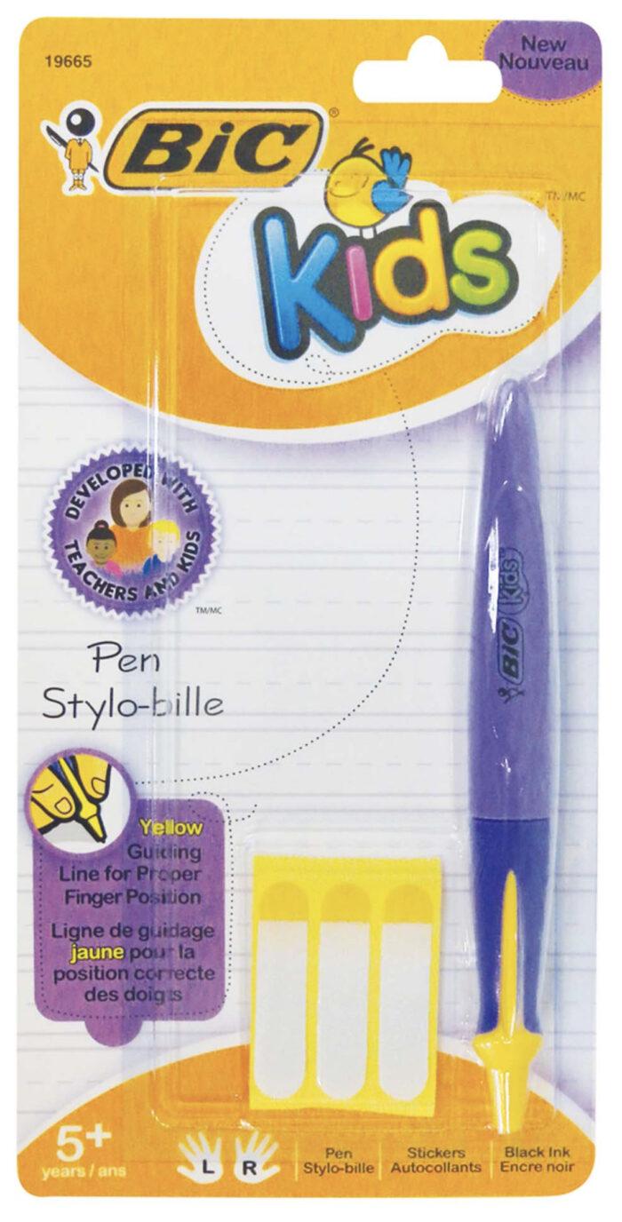 BIC GIRLS PEN 1PK PURPLE - Image 1