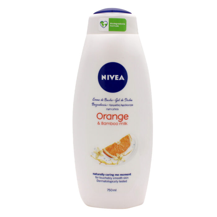 NIVEA BODY WASH 750 ML CARE & ORANGE - Image 1
