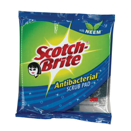 SCOTCH BRITE SCOURING PADS 1PK ANTIBACTERIAL REGULAR