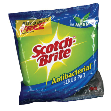 SCOTCH BRITE SCOURING PADS 3PK ANTIBACTERIAL SUPER SAVER