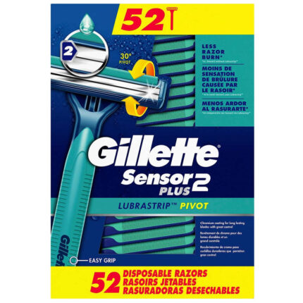 Gillette Sensor Plus 52Ct