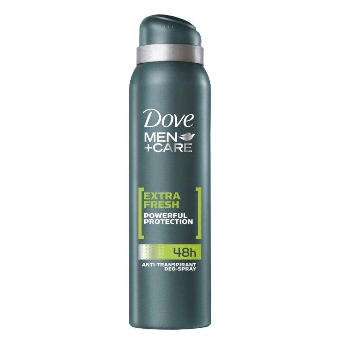 DOVE DEODORANT SPRAY 150 ML/5.07 OZ MEN+CARE EXTRA FRESH - Image 1