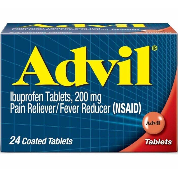 Advil Pain Releif 24 Ct Tablets - Image 1