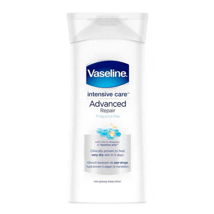 VASELINE BODY LOTION 400 ML ADVANCE REPAIR FREGRANCE FREE - Image 1