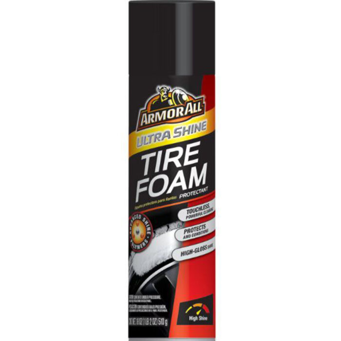 ARMOR ALL TIRE FOAM AEROSOL 18 OZ ULTRA SHINE - Image 1