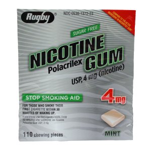 NICOTINE GUM 4MG STARTER MINT