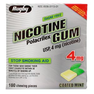 NICOTINE GUM MINT COATING 4MG