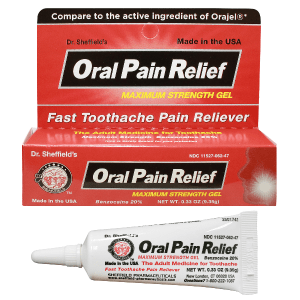 ORAL PAIN RELIEF GEL MAX STR