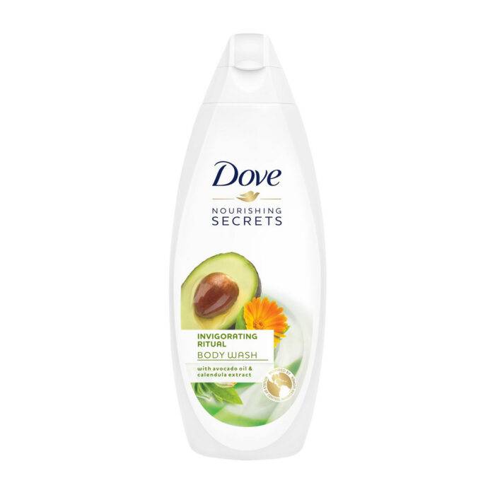 DOVE BODY WASH 500 ML/16.9 OZ INVIGORATING RITUAL (AVOCADO) - Image 1