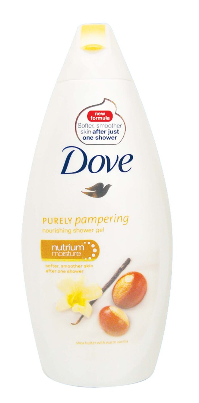 DOVE BODY WASH 500 ML/16.9 OZ SHEA BUTTER & VANILLA - Image 1