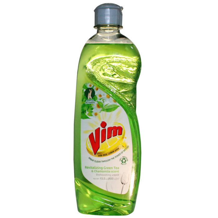 VIM DISHWASH LIQUID 400 ML GREEN TEA - Image 1