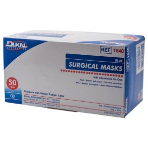 MASK PROCEDURE W/TIE BLUE