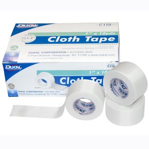 TAPE CLOTH SURGICAL 1"X10YD