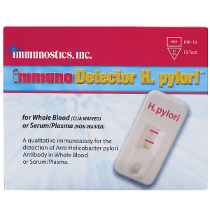 TEST H PYLORI CLIA WAIVED