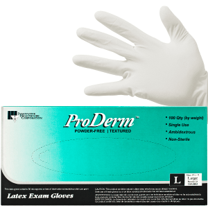 GLOVE EXAM LATEX P/F LARGE