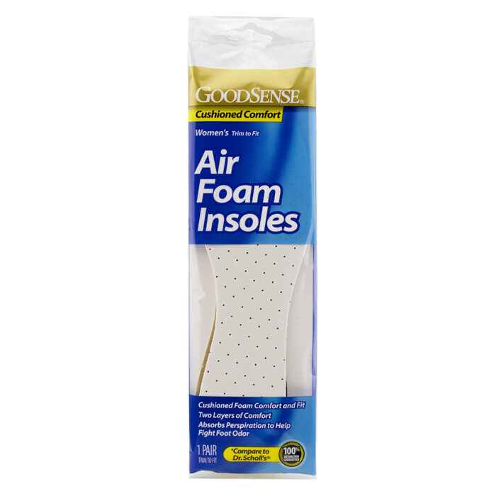 Goodsense Women'S Air Foam Insoles Osfa - Trim To Fit 1 Pair - Image 1