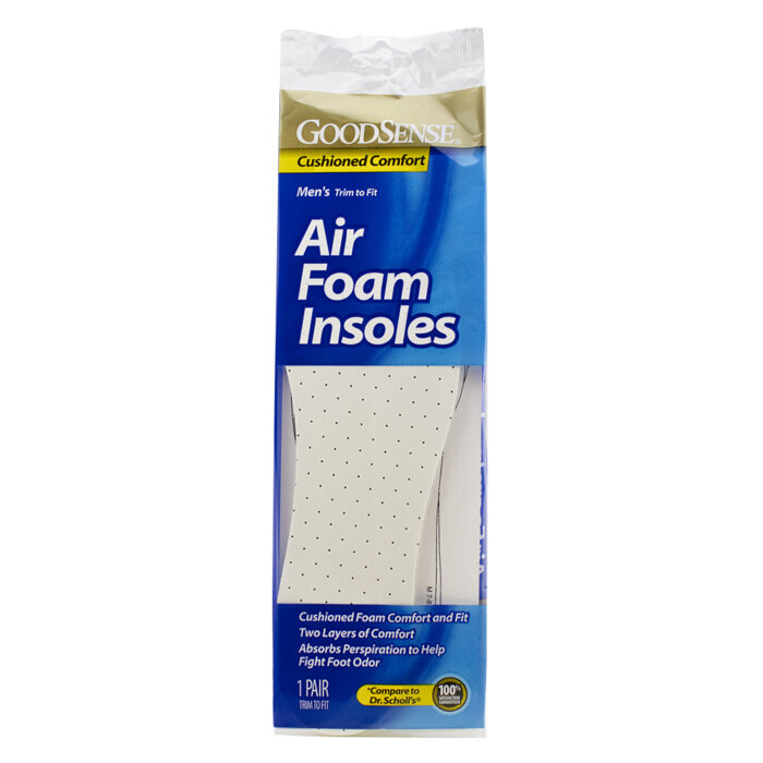 Goodsense Men'S Air Foam Insoles Osfa - Trim To Fit 1 Pair - Image 1