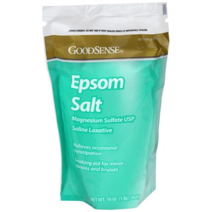 Goodsense Epsom Salt Pouch 16 Oz (1 Lb)