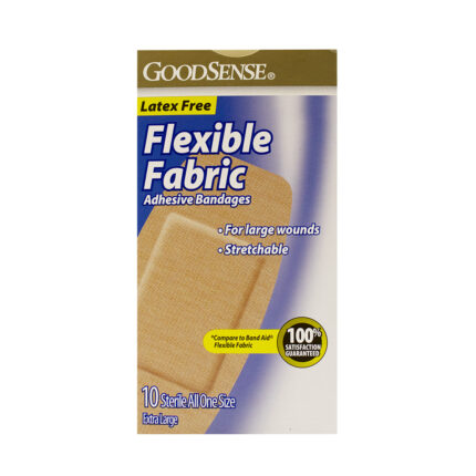 Goodsense Flexible Fabric Xl (2" X 4") 10 Ct