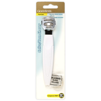 Goodsense Easy Grip Callus And Corn Shaver W/ 2 Refill Blades