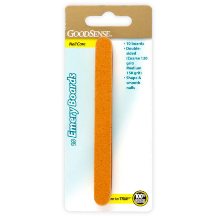 Goodsense Emery Boards 10 Ct