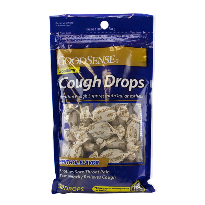 Goodsense Cough Drops Menthol 30 Ct  - Relaunching July 2023 - Image 1