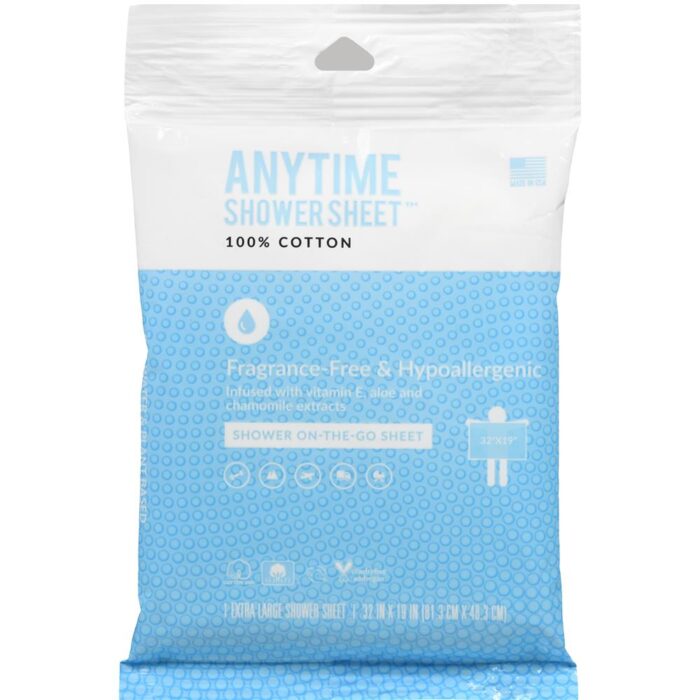 U.S. Cotton Anytime Shower Sheet - Image 1