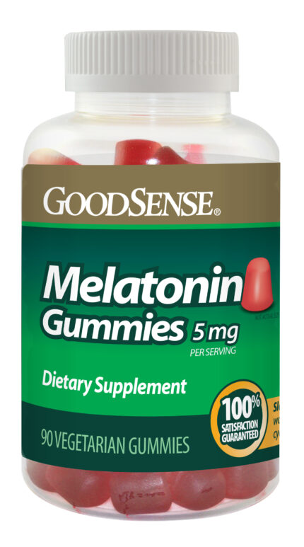 Goodsense Melatonin 5 Mg Vegetarian Gummies 90 Ct