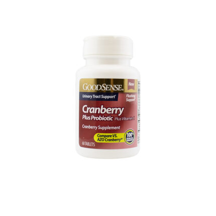 Goodsense Cranberry Plus Probiotic + Vit-C Tablets 60 Ct