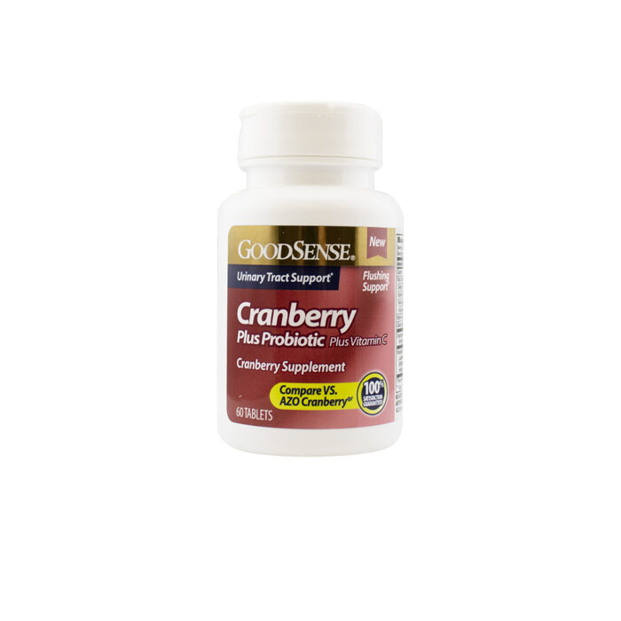 Goodsense Cranberry Plus Probiotic + Vit-C Tablets 60 Ct - Image 1