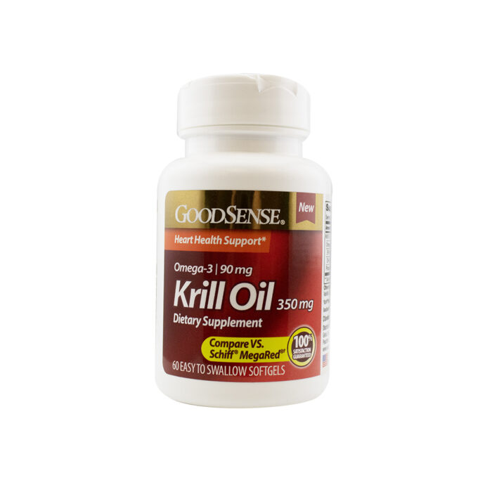 Goodsense Krill Oil 350Mg Omega3/90Mg Sftgl 60S - Image 1