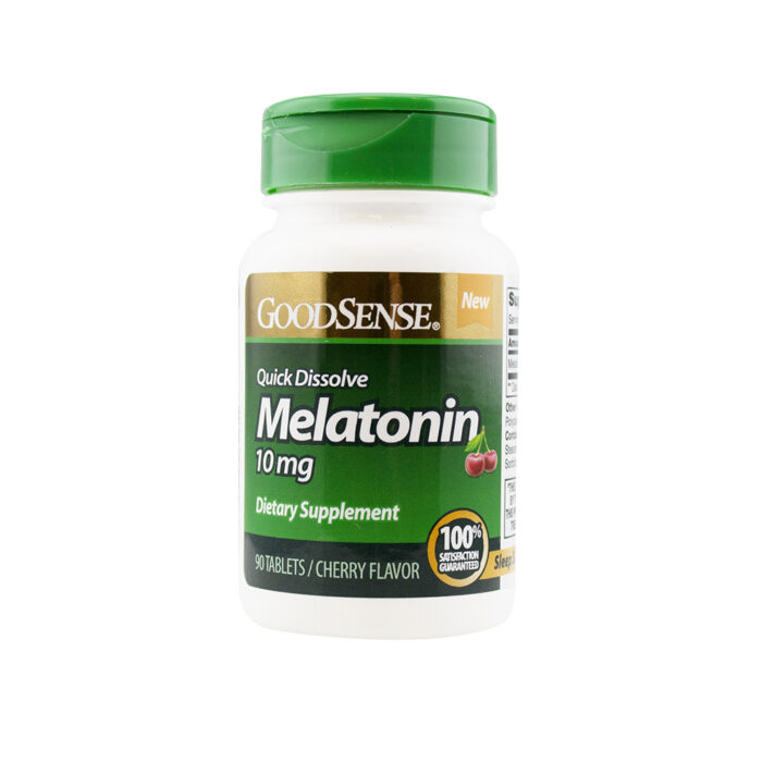 Goodsense Melatonin 10 Mg Quick Dissolve Tablets Cherry 90 Ct - Image 1