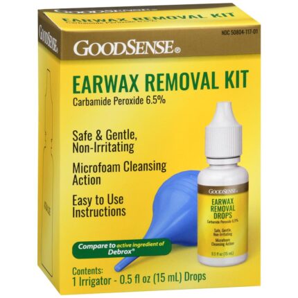 Goodsense Ear Wax Remover Kit 0.5 Oz & Bulb