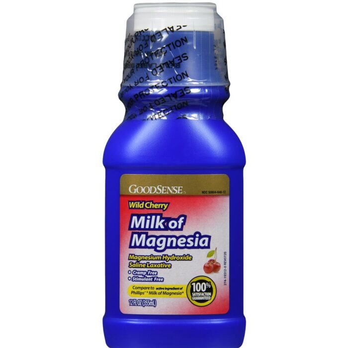 Goodsense Milk Of Mag 1200Mg Cherry 12 Oz - Image 1