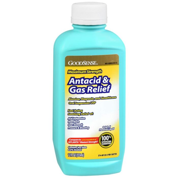 Goodsense Antacid +Gas Classic Orig Ms 12 Oz - Image 1
