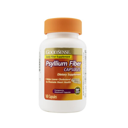 Goodsense Natural Psyllium Fiber Capsules 160 Ct - Relaunched April 2023