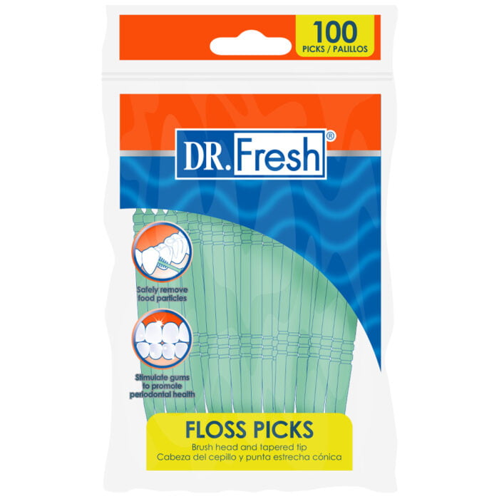 Dr. Fresh Floss Picks 100 Ct - Image 1